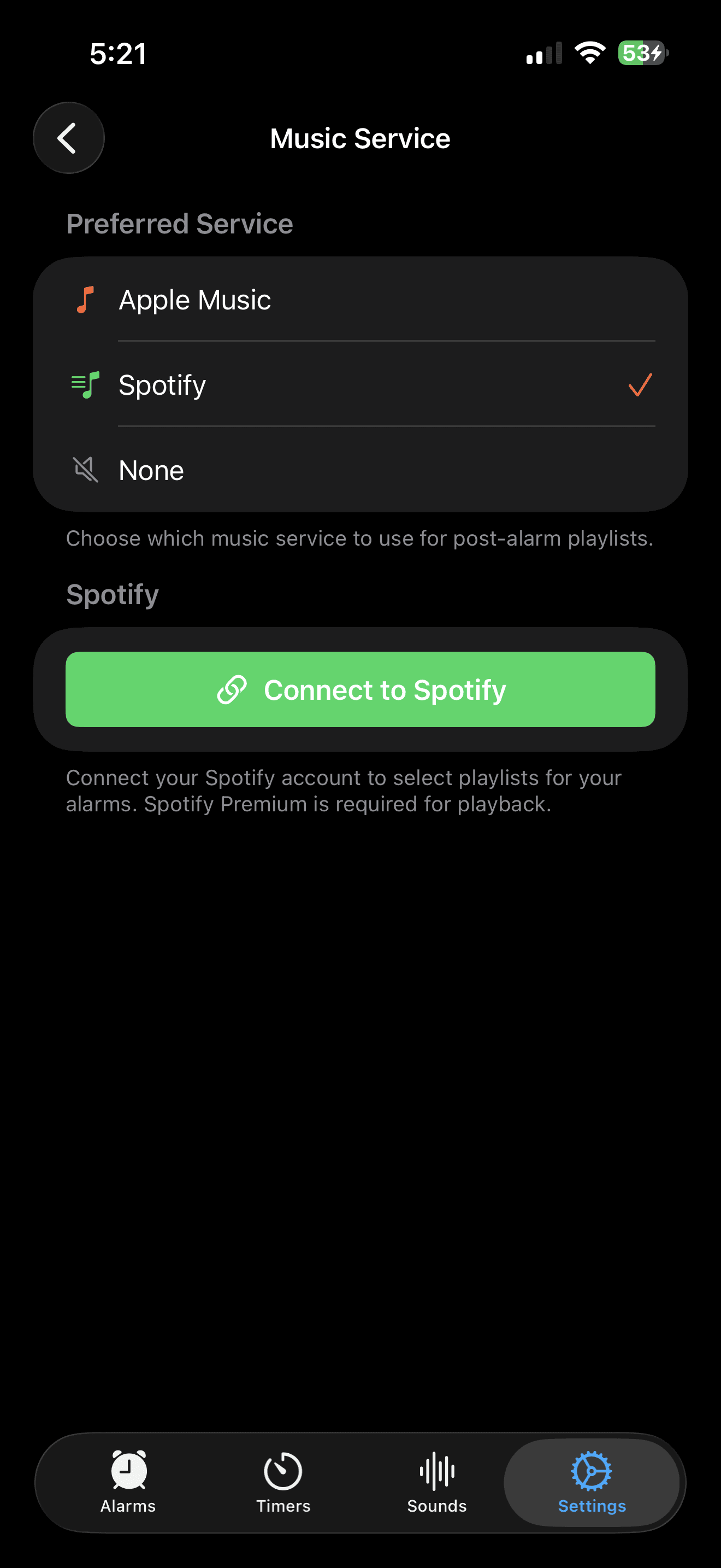 Music Integration